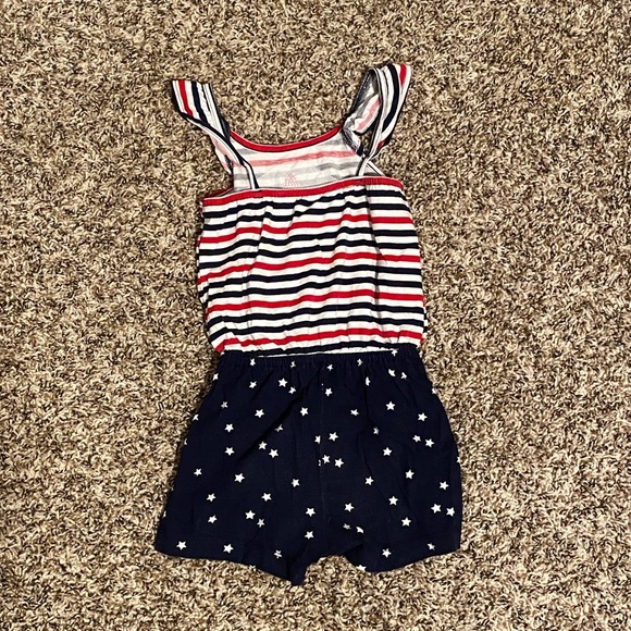 Patriotic Girls Romper - Picture 2 of 2